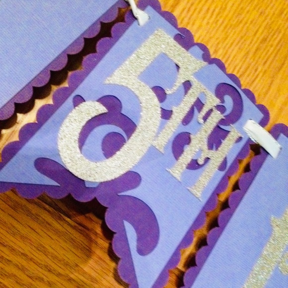 Happy Birthday Banner ~ Rarity card stock - Picture 3 of 8